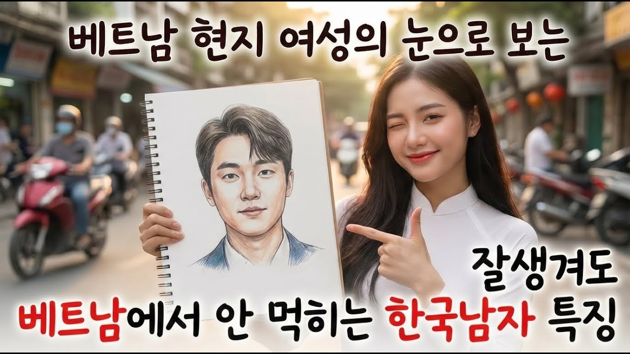 잘생겨도 소용없습니다. 베트남 여자가 쳐다도 안 보는 한국 남자 특징