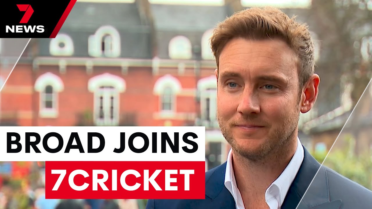 English cricket star Stuart Broad joins 7Cricket commentary team for this summer’s Ashes | 7NEWS