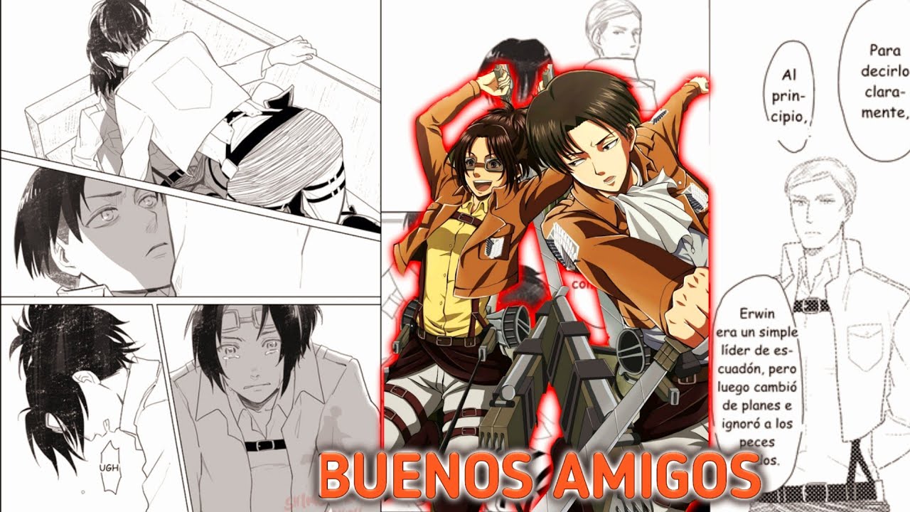 levihan Buenos amigos|Levi x hanji
