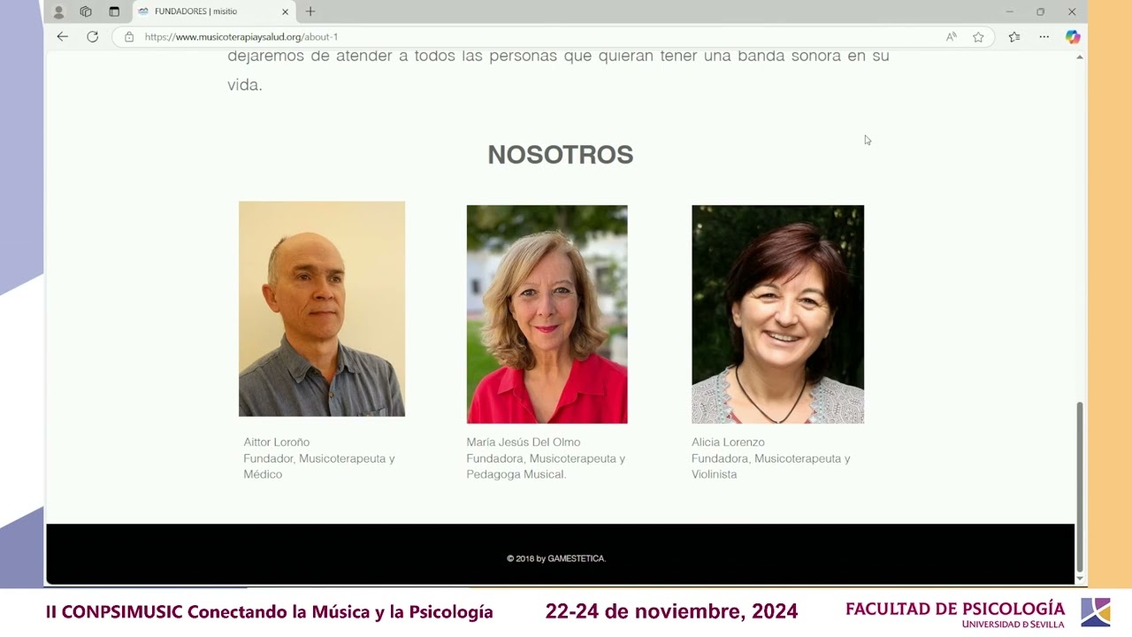 II CONPSIMUSIC SIMPOSIO 5 MÚSICA COMO HERRAMIENTA DE MEDIACIÓN EN SALUD Y BIENESTAR COMUNITARIOS
