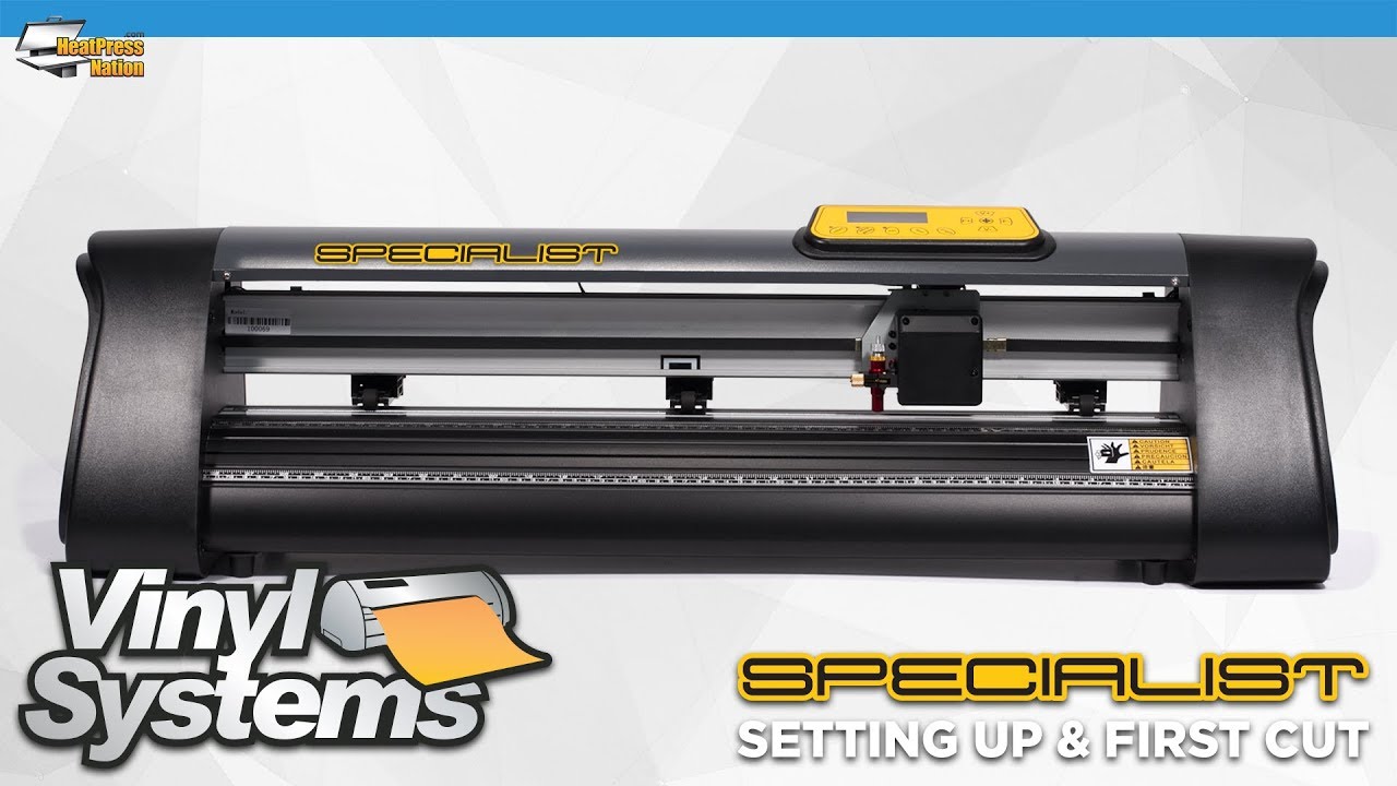 Setting Up & First Cut with a VinylSystems Specialist Cutter