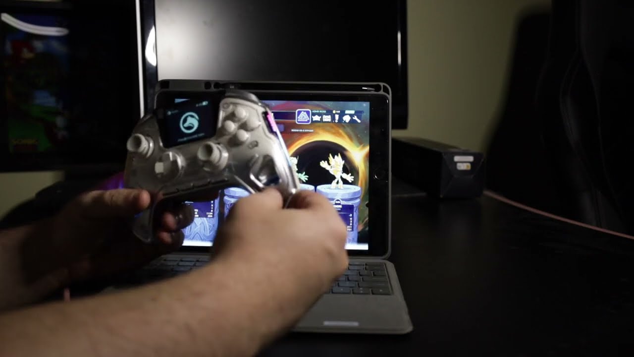 ManbaOne Interactive Screen Wireless Gaming Controller for PC/Switch/iOS/Android Review with Tests