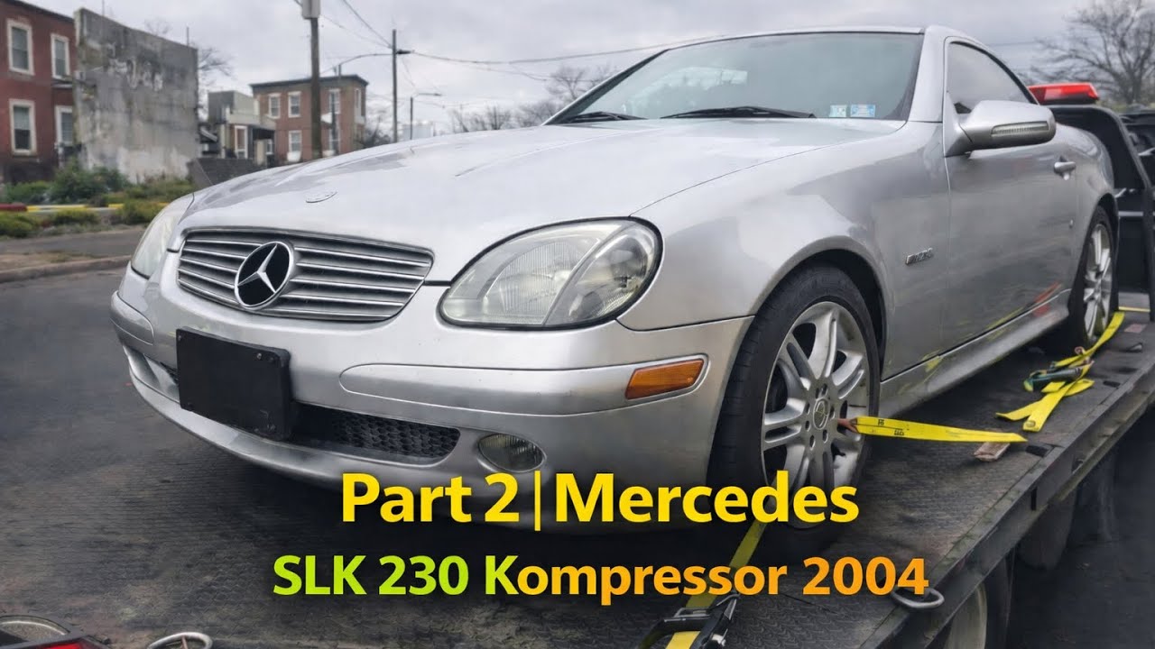 Part 2 | Mercedes SLK 230 Kompressor 2004 - Engine Swap & Cleanup