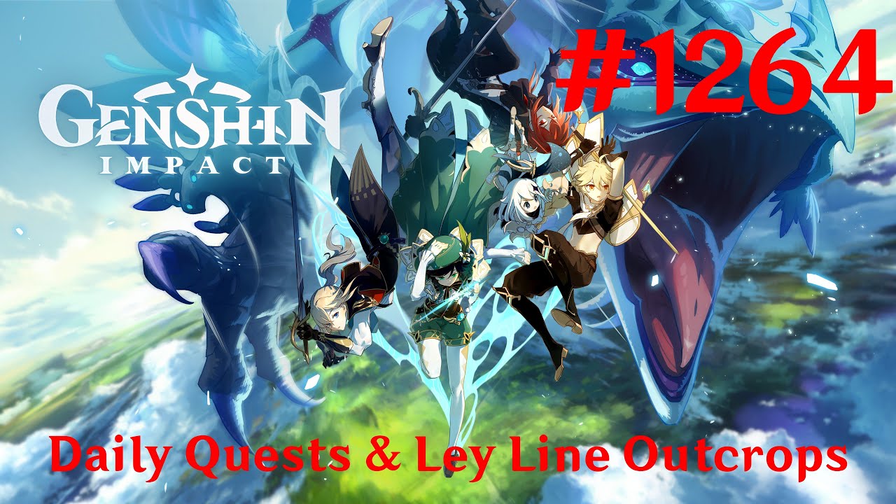 Genshin Impact Walkthrough Part 1264 - Daily Quests & Ley Line Outcrops [192] (No Commentary)