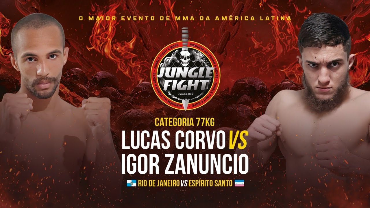 JUNGLE FIGHT 144   BOPE l LUCAS CORVO X IGOR ZANUNCIO
