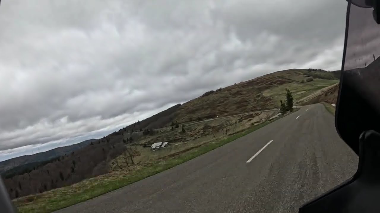 Vosges: Le Markstein - Col de la schlucht (route de cr&ecirc;tes)