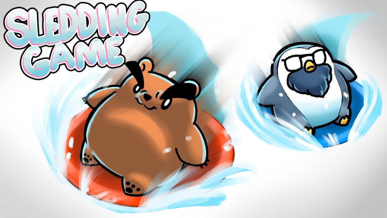 The MOST FUN I’ve ever had - Sledding Game