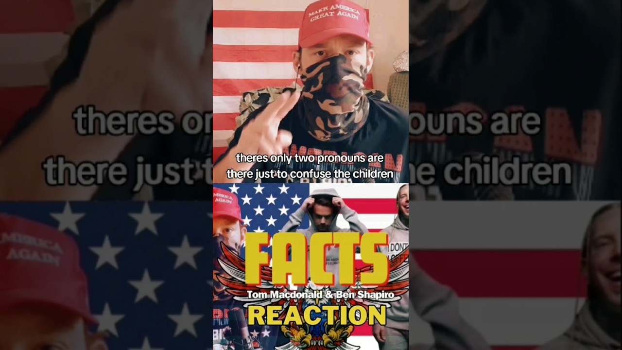 2 GENDERS ONLY 🇺🇸🦅  #tommacdonald #facts #benshapiro #reaction #amshow