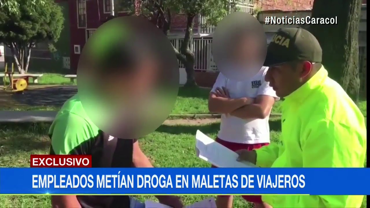 Así cayeron empleados de aerolínea que metían droga en maletas de pasajeros en El Dorado