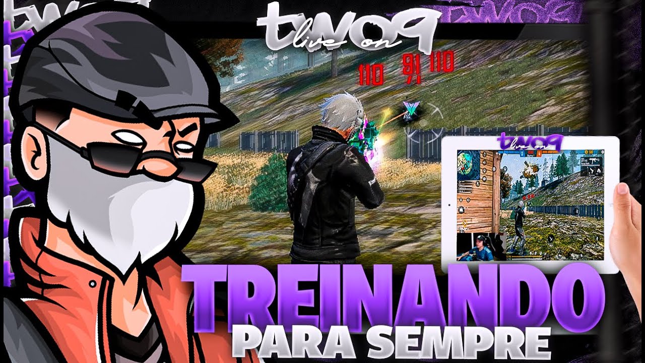 🔴 FREE FIRE AO VIVO - TWO9 🔴 XTREINO BROTA 🔴 #FLUXO