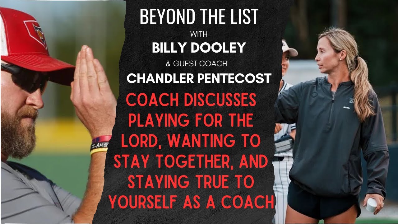 Coach discusses playing for the lord, staying together, and staying true to yourself as a coach