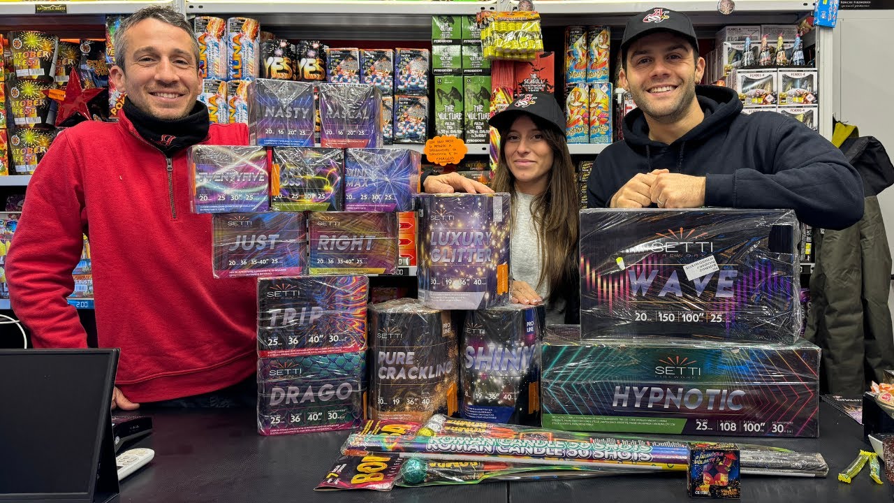 Mega carico di fuochi con Valerio di Ronchi Fireworks