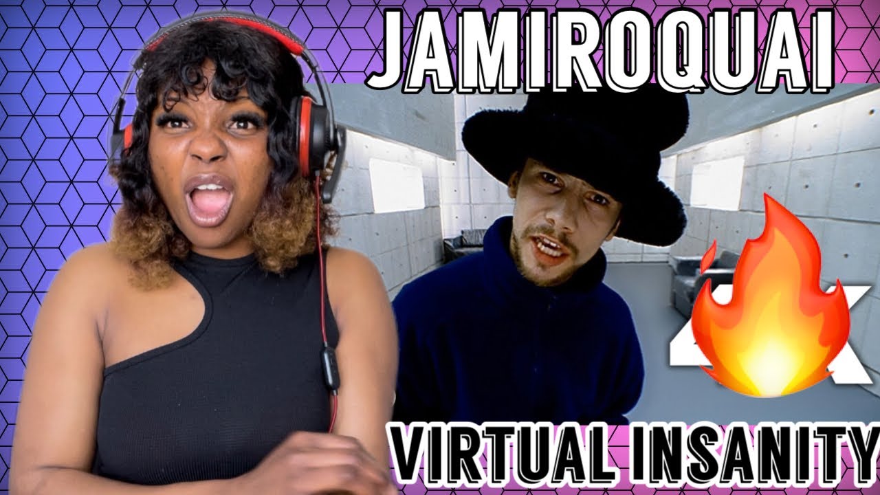 Jamiroquai - 𝐕𝐢𝐫𝐭𝐮𝐚𝐥 𝐈𝐧𝐬𝐚𝐧𝐢𝐭𝐲 (Official Music Video) REACTION
