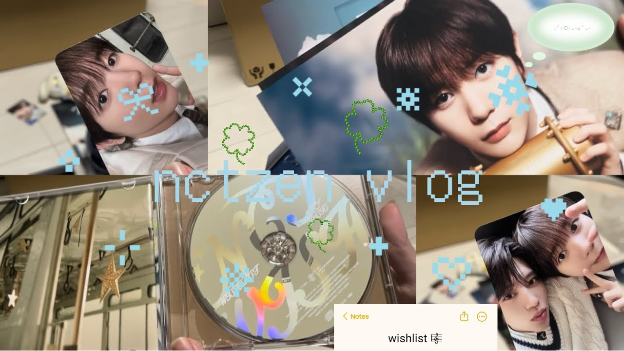 wishlistアルバム開封(＞‧̫＜)⤴️💖Unboxing￤開封動画￤nctwish￤wishlist￤dreamcatcher￤hellomellow