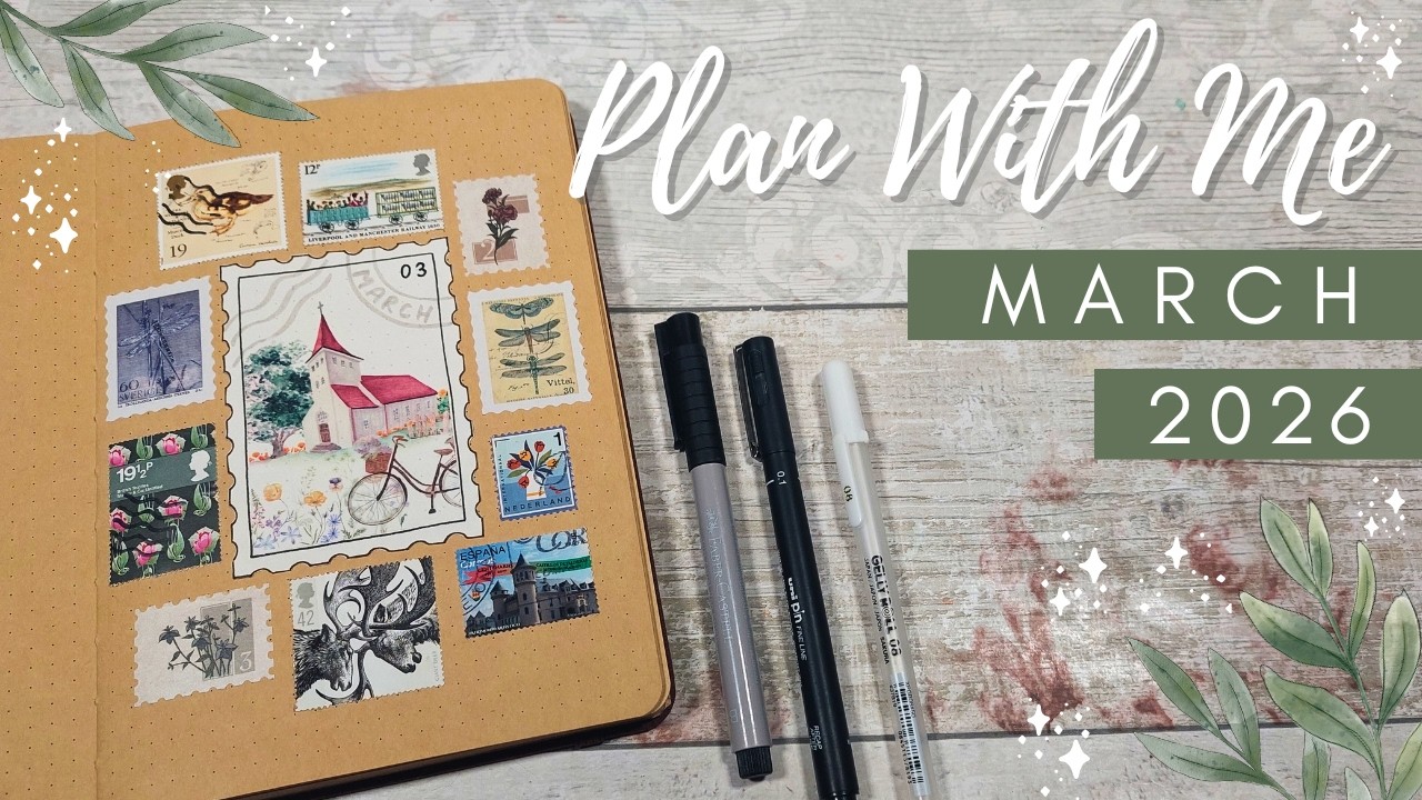March 2026 Bullet Journal | Plan With Me