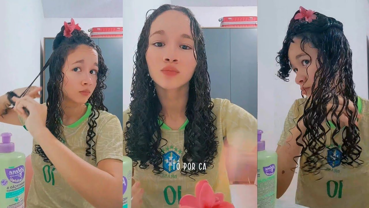 Estava arrumando o cabelo e aconteceu isso