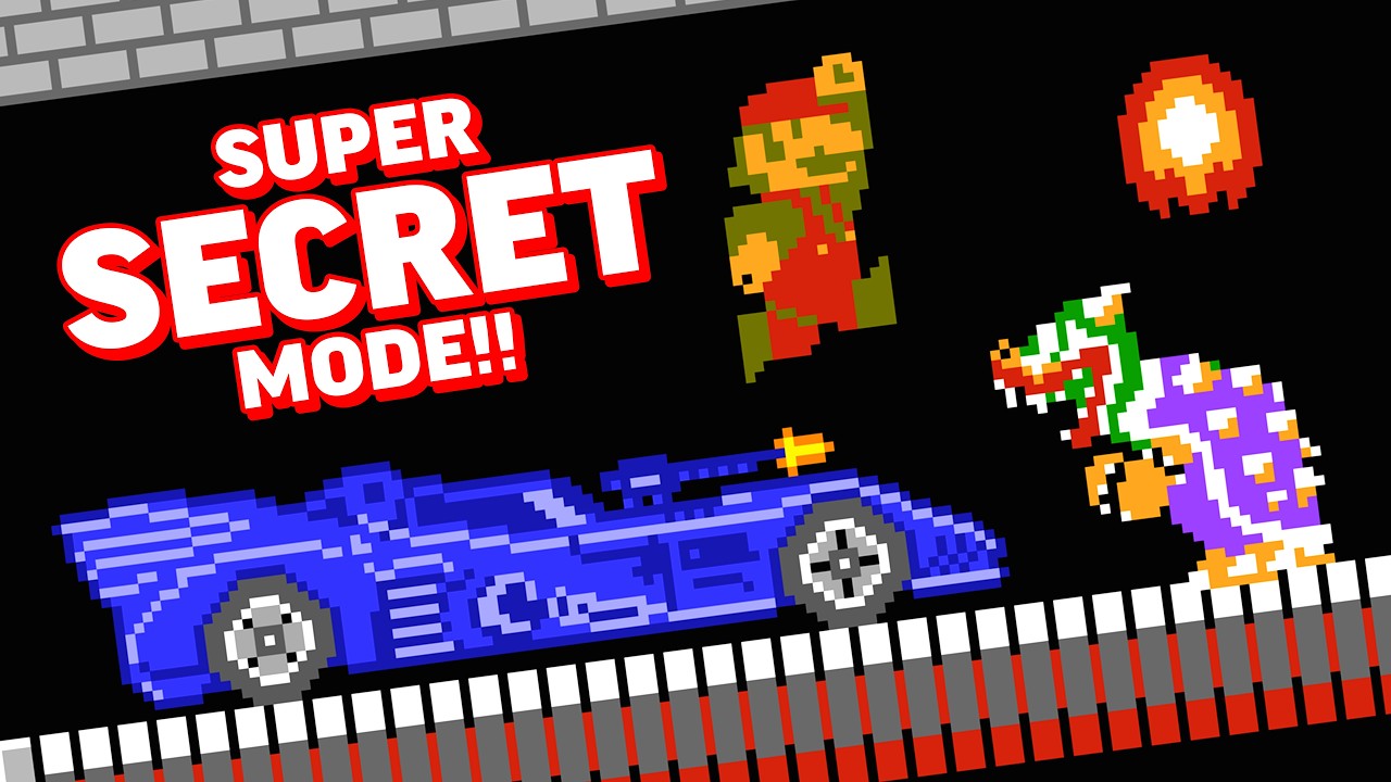 Ultimate World 2 SPEEDRUN Tricks in Super Mario Bros. (NES)!!