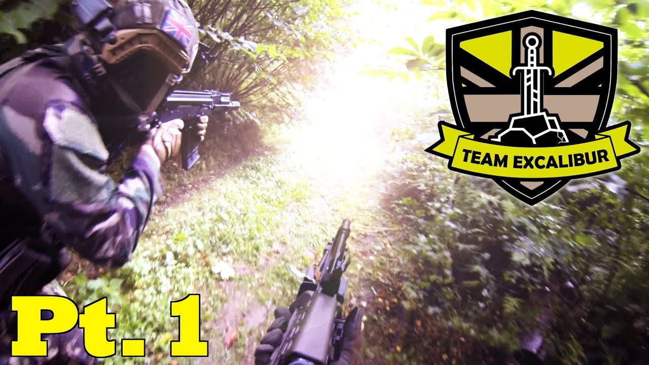 Invading Bush Valley! - Excalibur Airsoft Highlights (Pt. 1/2)