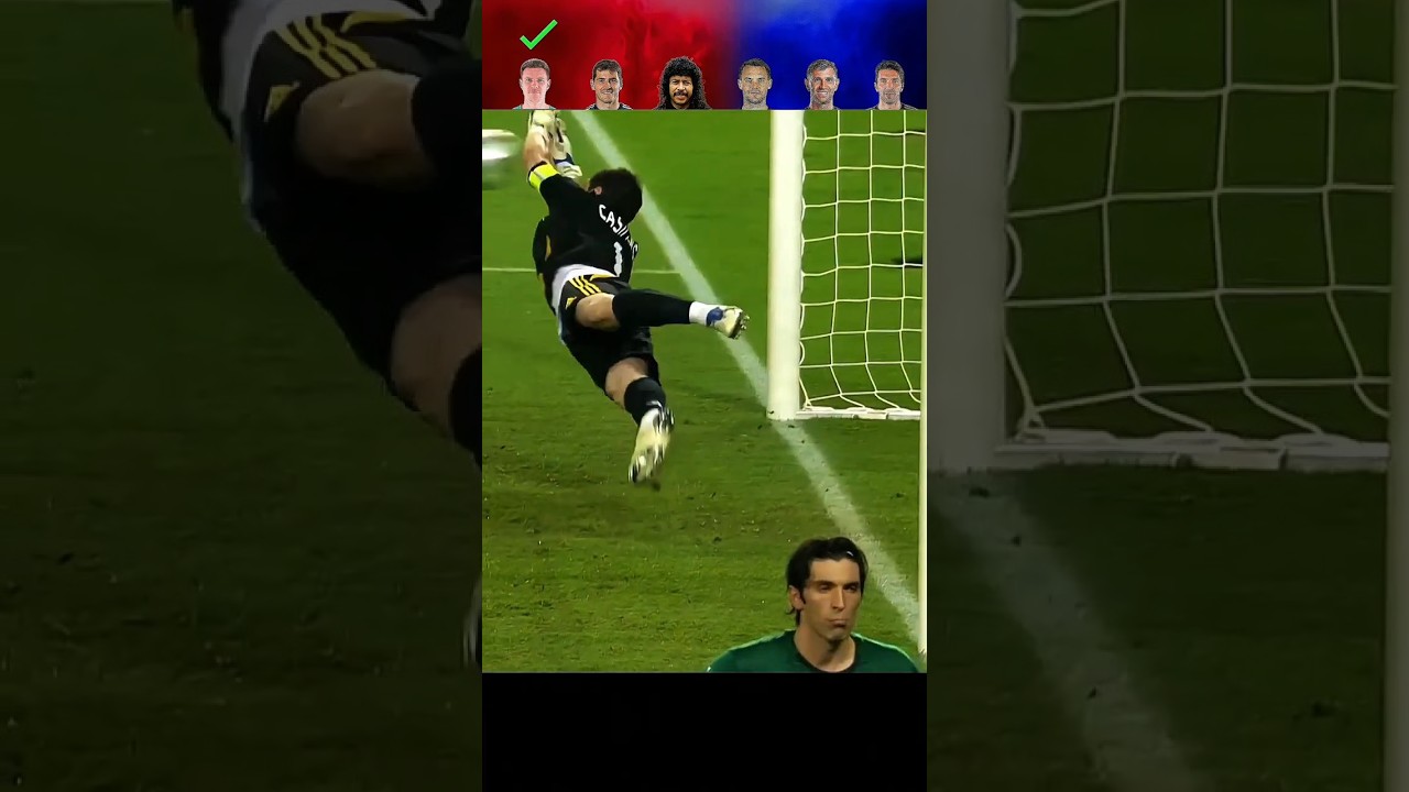 Woman vs Men's goalkeeper 💀