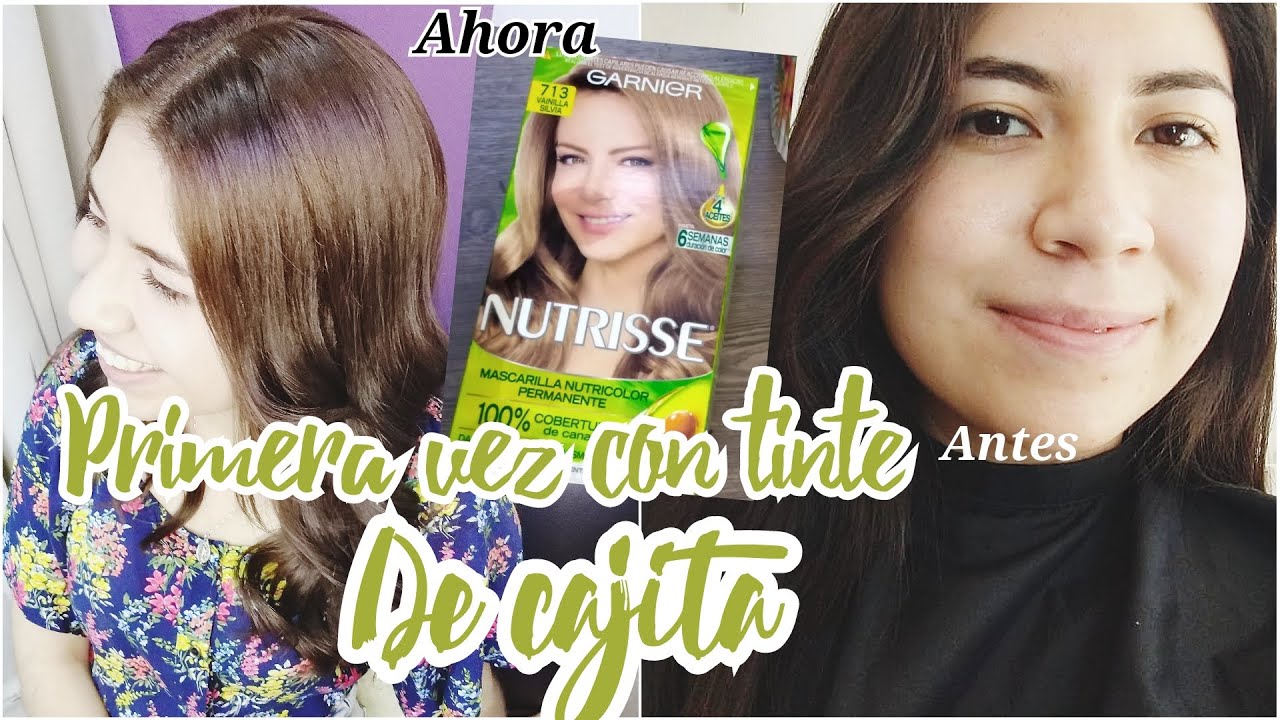 COMO PINTAR el CABELLO POR PRIMERA VEZ con TINTE DE CAJITA/CRISSLUNA