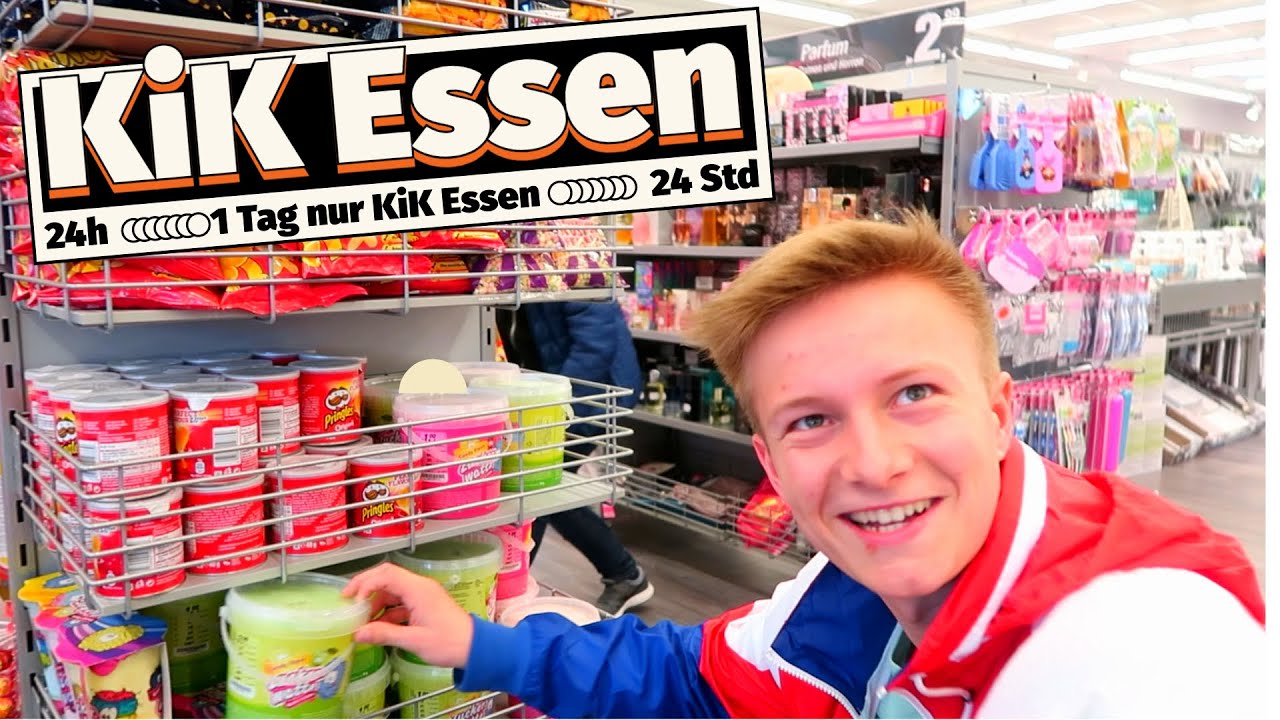 1 Tag NUR von KiK essen 🥞🥓 TipTapTube UNCUT