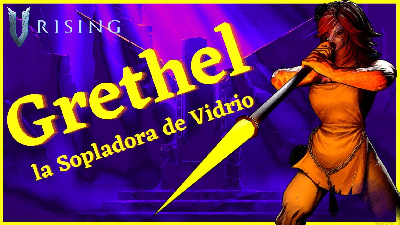 V Rising - Grethel la Sopladora de Vidrio #clips #bossfight #gameplay #vampire #survivor #twitch