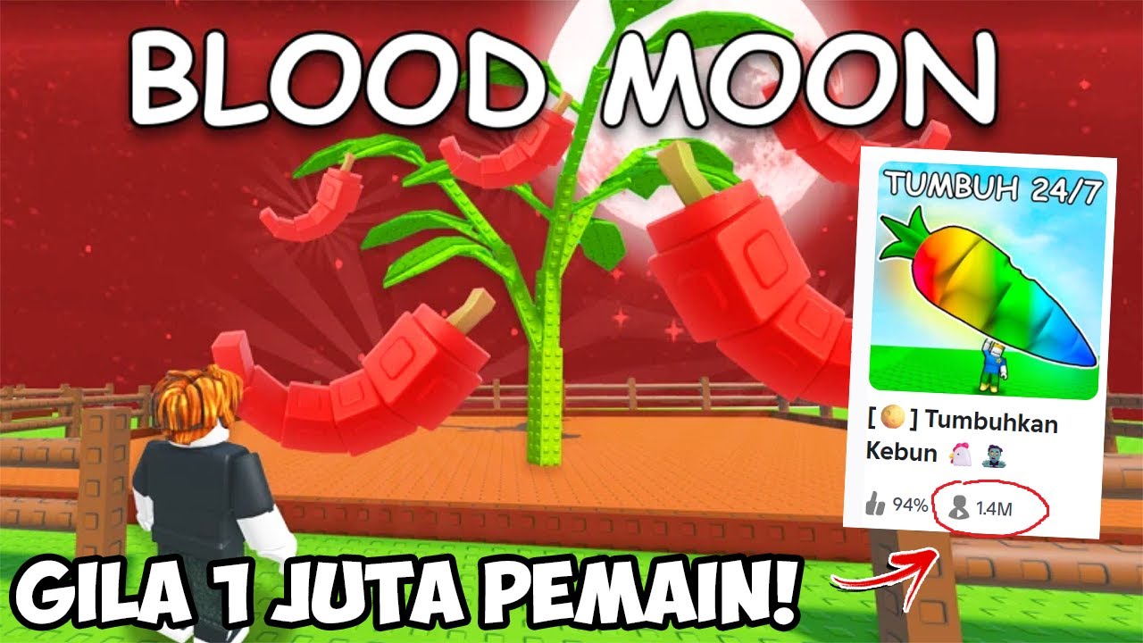 GAME ROBLOX TUMBUHAN JADI RAME BANGET AKU TOP UP 3 JUTA UNTUK PET LANGKA! Grow a Garden