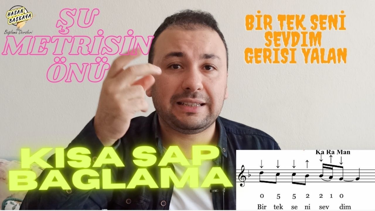 Şu Metrisin önü 9) SIFIRDAN Kısa Sap BAĞLAMA ÇALMA VE NOTA ÖĞRENME