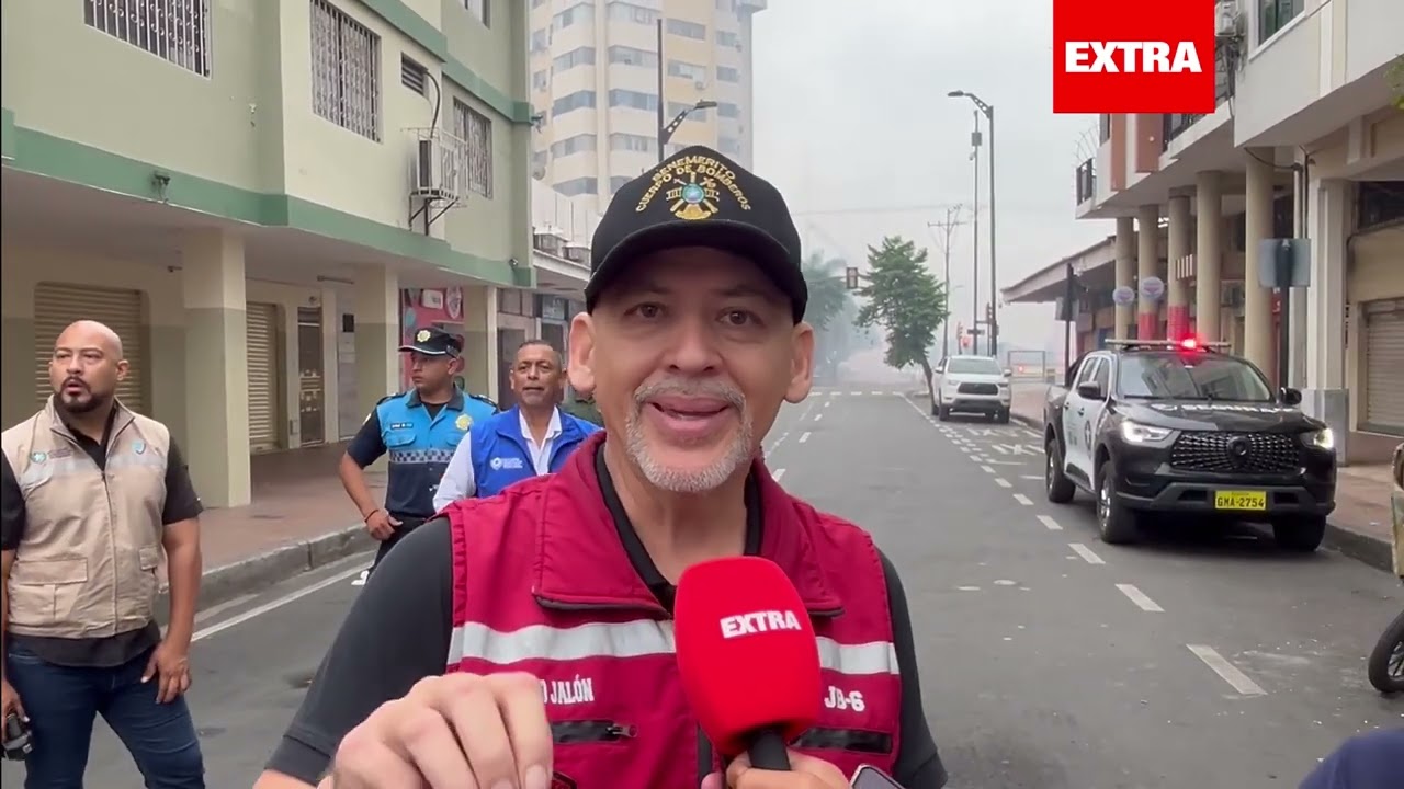 Guayaquil: bomberos explican por qué se generó humo nuevamente en edificio Multicomercio
