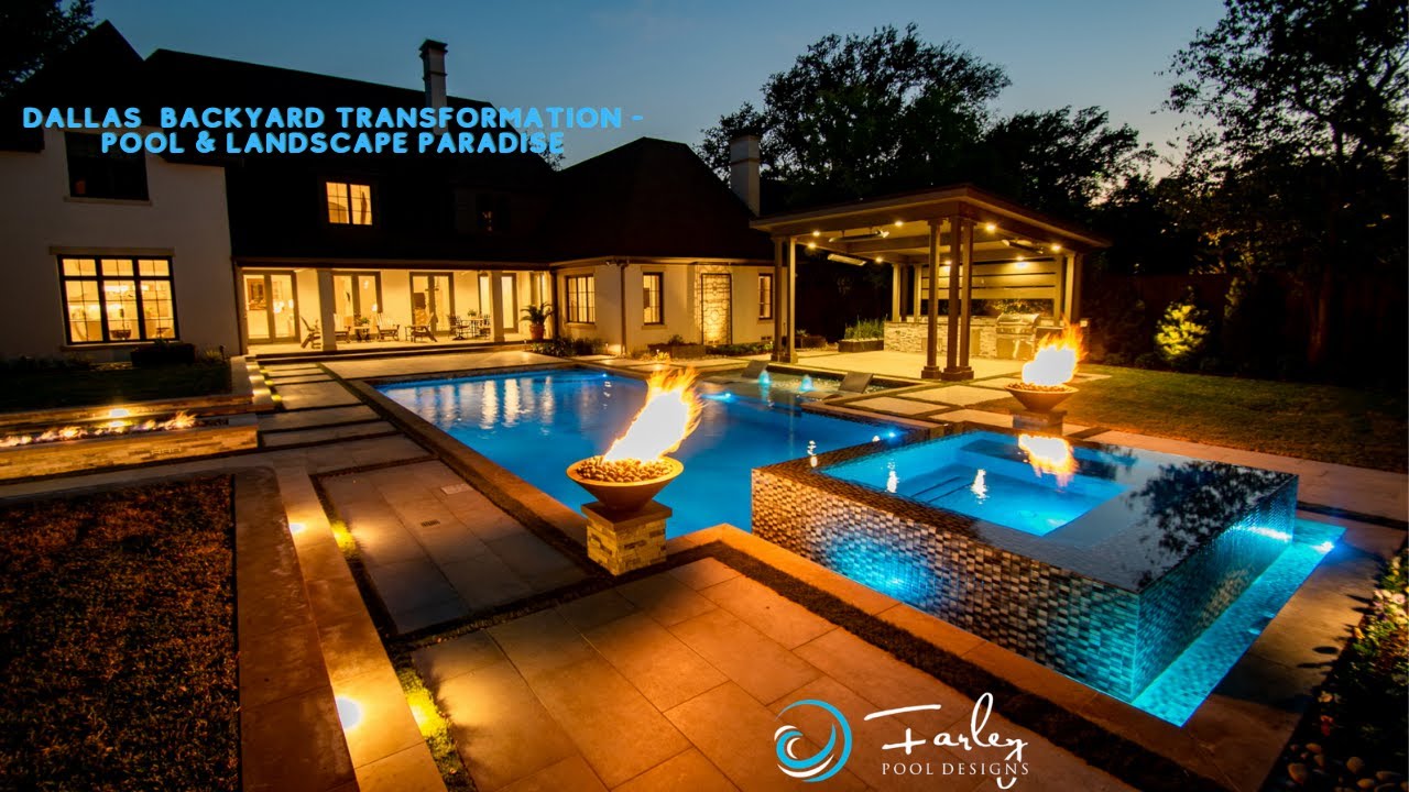 Dallas Backyard Transformation - Pool & Landscape Paradise