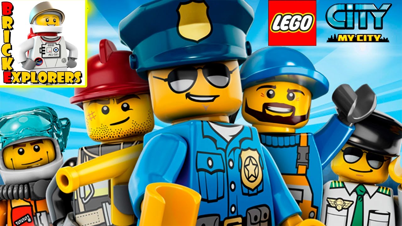 Lego City My City cartoon game Gameplay