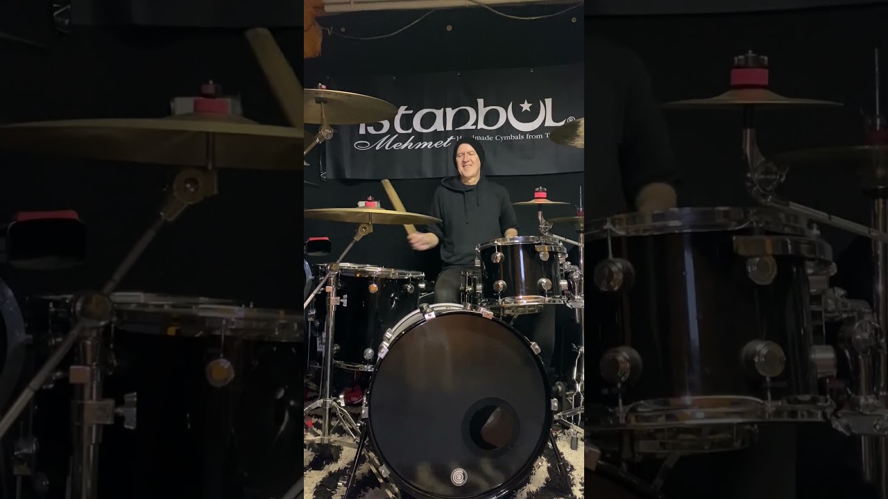 Practice & fun 🥁🤘🥁 #codedrumheads #istanbulmehmetcymbals #rohemadrumsticks #cympadchromatics