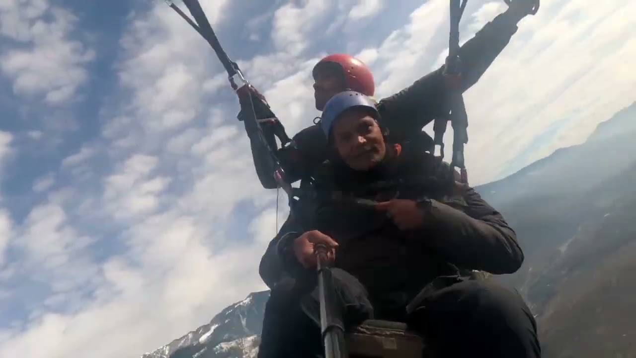 Paragliding at dobh