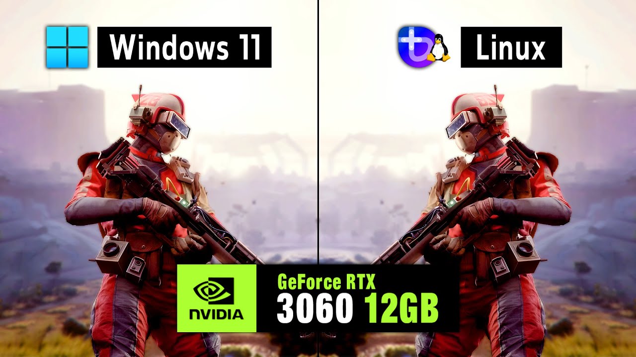 RTX 3060: Windows 11 vs Linux Bazzite 43 – RYZEN 5 5600X