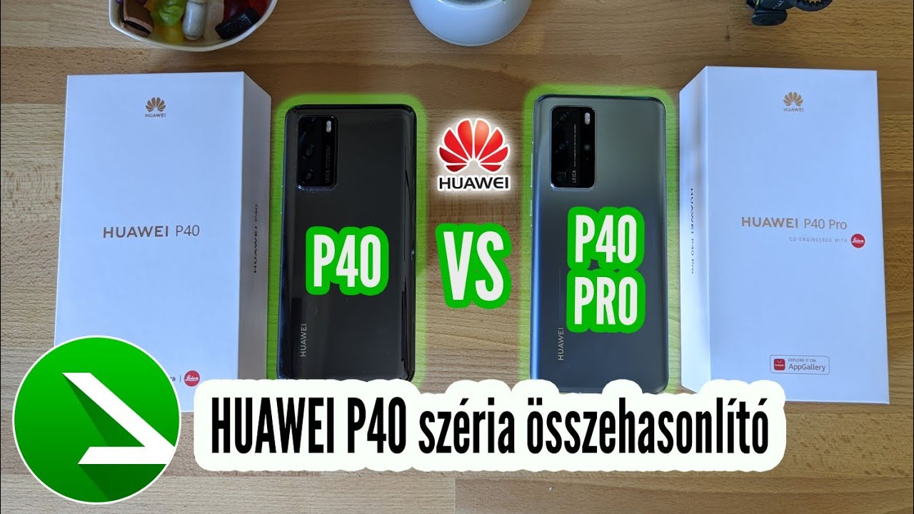 100.000Ft-ért kell Pro? | Huawei P40 Pro vs. P40 összehasonlító