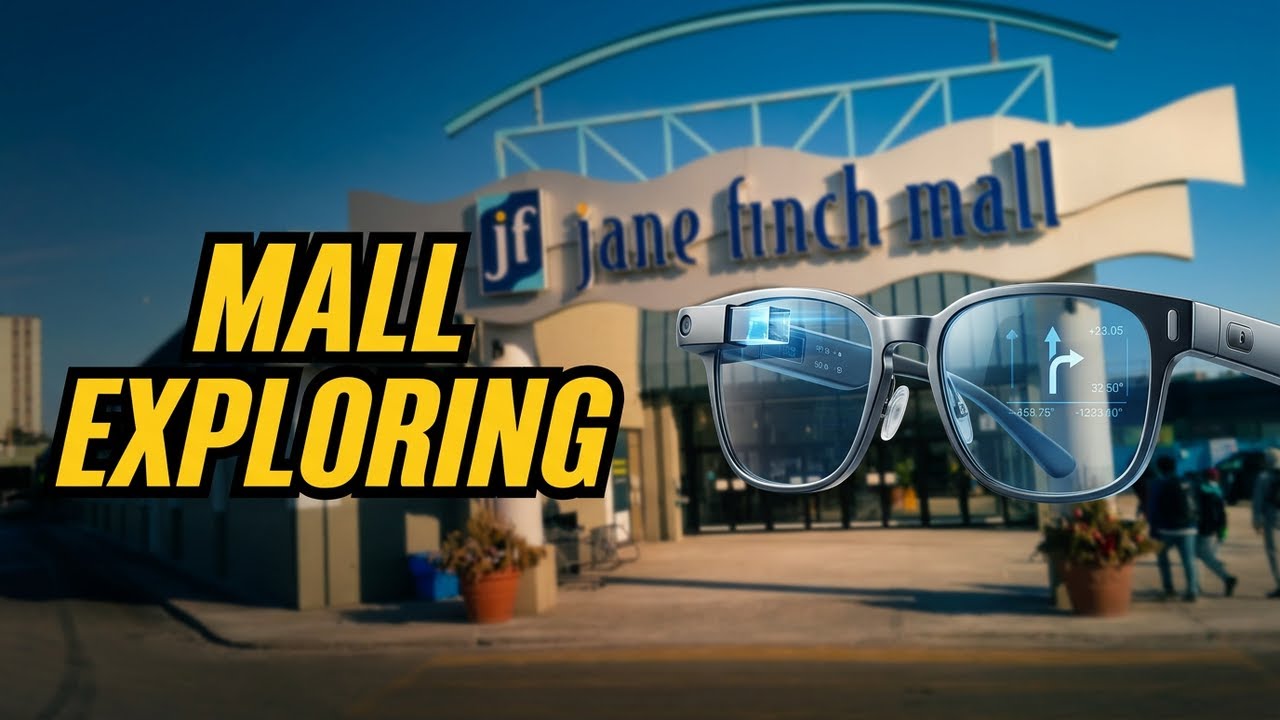 POV: Exploring Jane Finch Mall with HeyCyan Smart Glasses! 🕶️