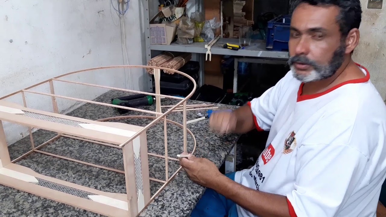 MONTANDO A GAIOLA DE TELA NÚMERO N6