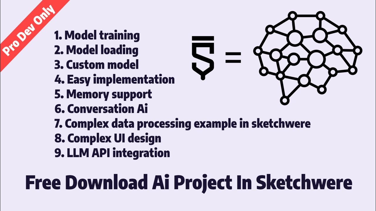 Free Sketchware Pro AI APK Project | Voice & Text GPT Chat + Offline Training