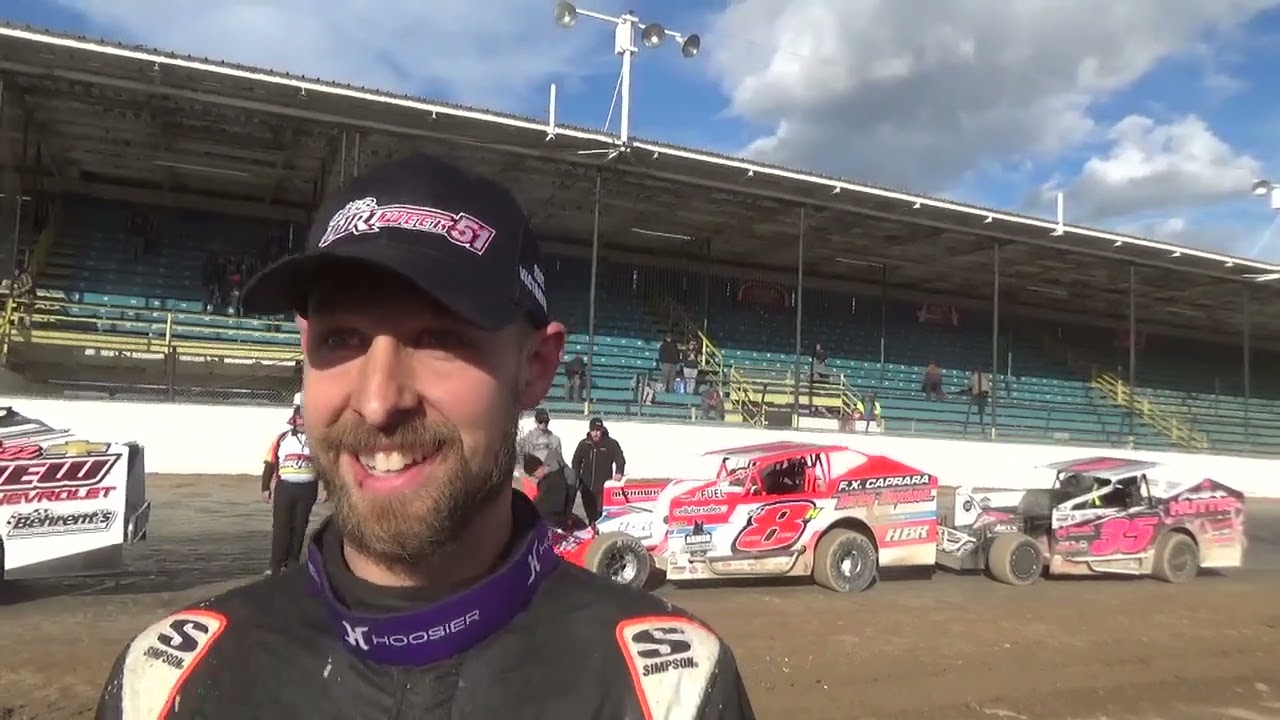 Super Dirt Week 51-Mike Mahaney-3rd place finish Billy Whittaker Cars 200