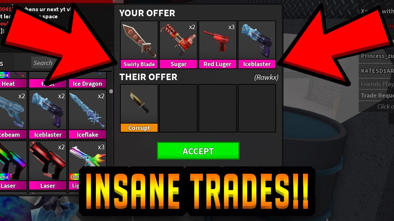 YOU'LL NEVER BELIEVE THIS 1,000 IQ TRADE I GOT... (ROBLOX MM2)