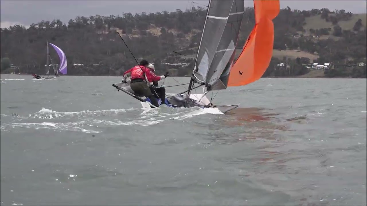Midway Point Yacht Club B14 National Regatta Race 3 Dec 30, 2025