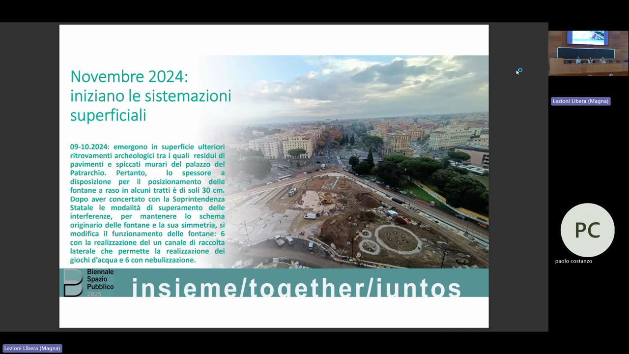 BISP2025 Le piazze del giubileo. Dove la citt&agrave; eterna incontra i cittadini del mondo_ 20250918