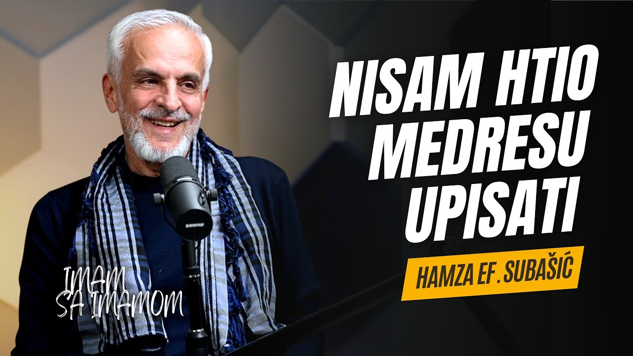 Medresa u Njemačkoj je moj san | Hamza ef. Subašić | Imam sa imamom
