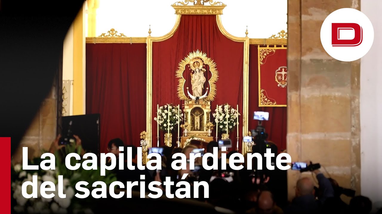 El féretro del sacristán asesinado en Algeciras llega a la Iglesia de la Palma