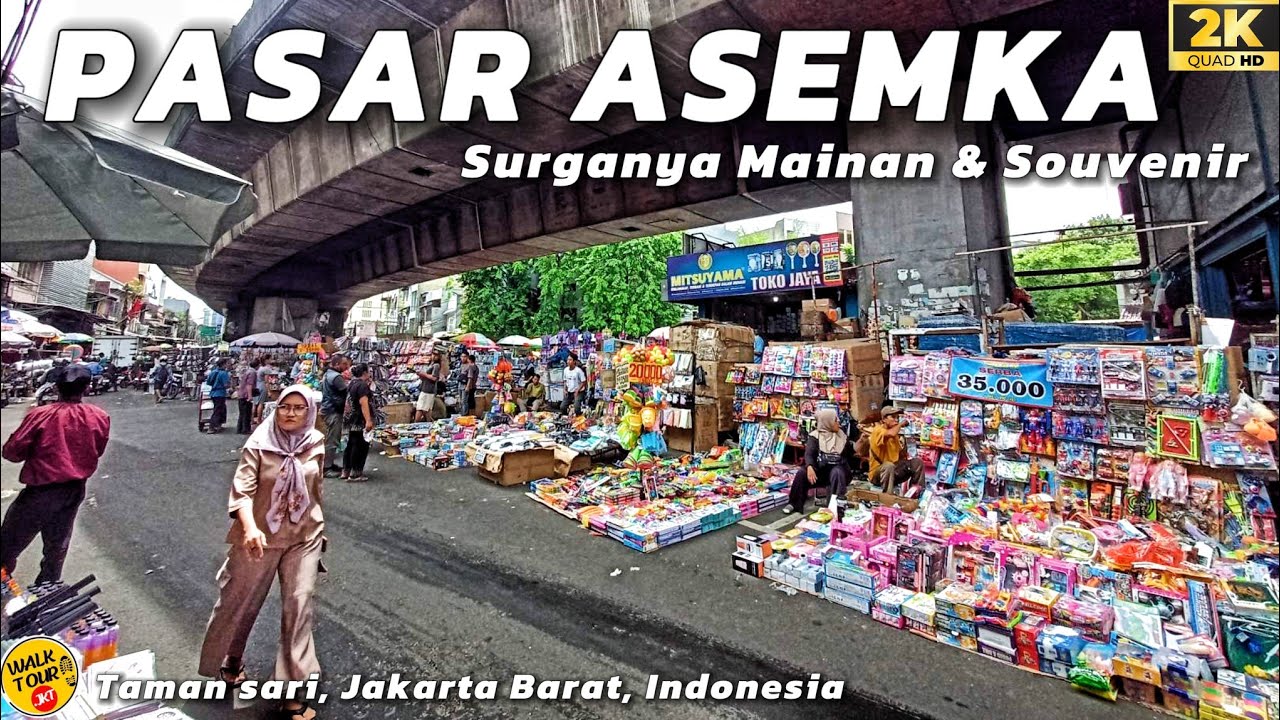 Kondisi Terkini PASAR ASEMKA Jakarta | Pusatnya Grosir Mainan & Souvenir‼️