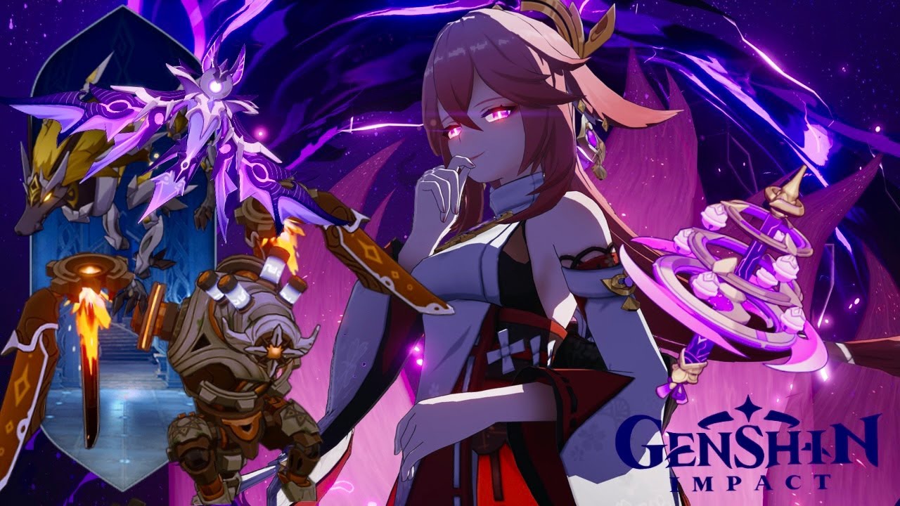 ABYSS | C6 Yae Miko, Tighnari, Kazuha, Kokomi + Itto Double Geo/Pyro Team | Genshin Impact 3.2