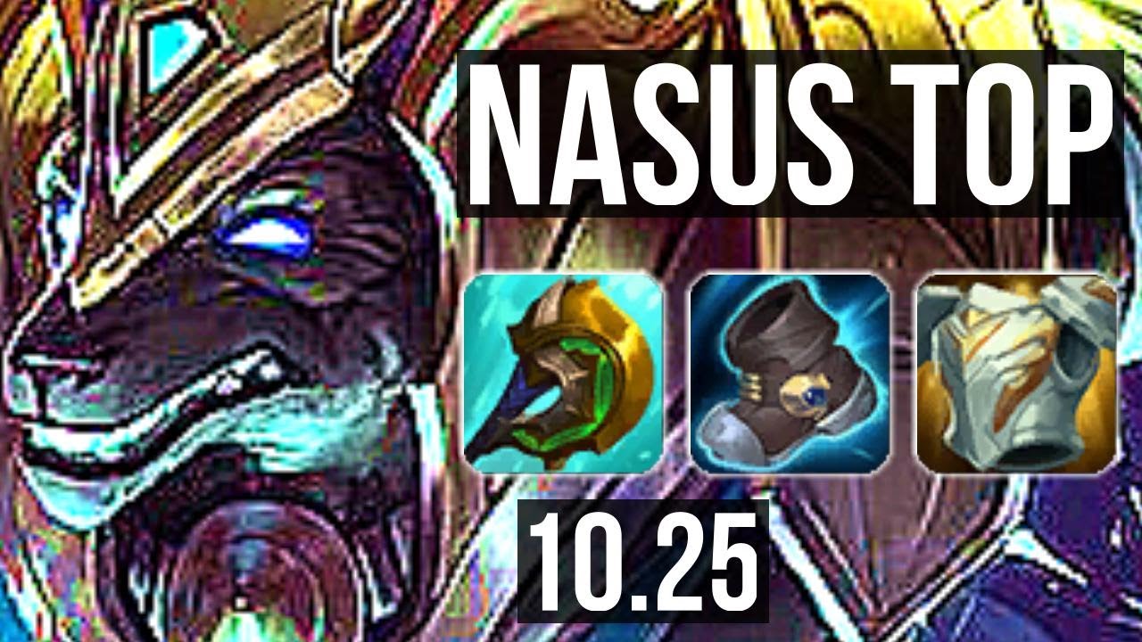NASUS vs TEEMO (TOP) | 8/1/5, 300+ games, 900K mastery | BR Diamond | v10.25
