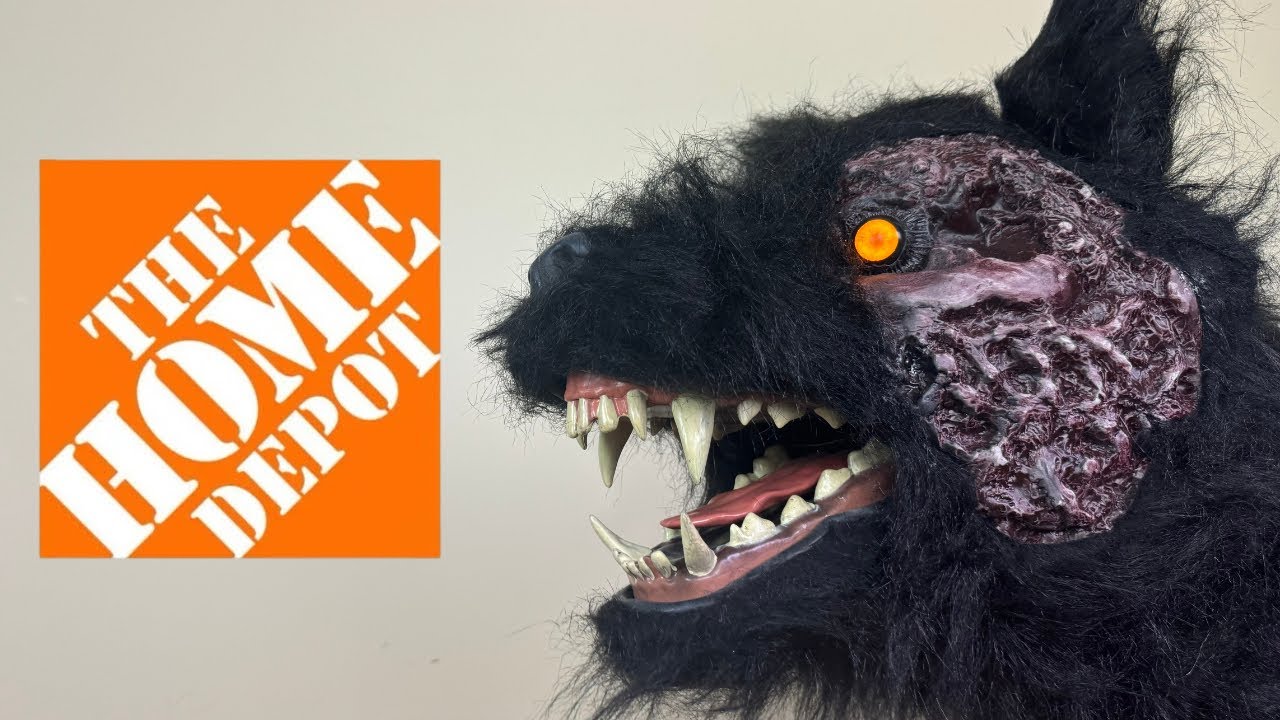 Fear Valley Wolf Animatronic 2024 Home Depot