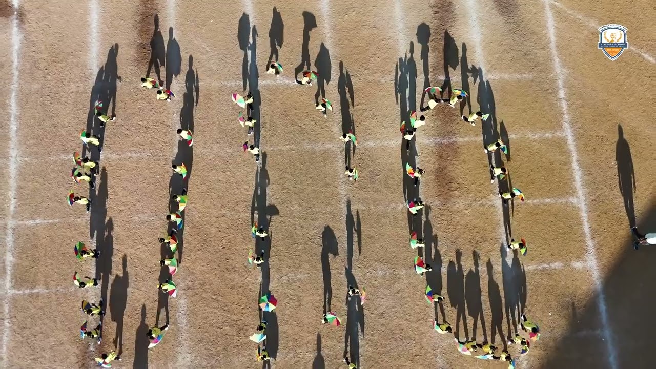 Umbrella dance||Nivedita school hospet