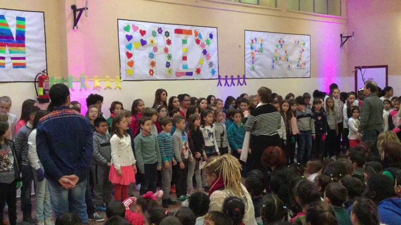 DIA DE LA PAZ en el CEIP Ramiro Solans